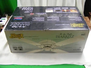 Vintage Hunter Ceiling Fan Biarritz New In Box Model 23024 - Picture 1 of 4