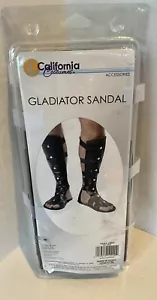 California Costume Men’s Gladiator Egyptian King Tut Halloween Sandal Shoe 60009 - Picture 1 of 3
