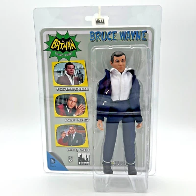 Batman (1966) Classic TV Series 2 BRUCE WAYNE 8" Retro Action Figure • NEW - Image 1 of 2
