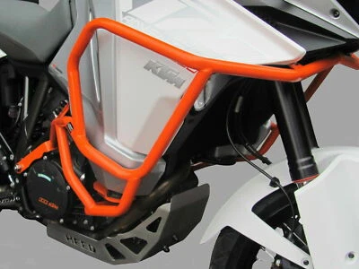 CRASH BARS HEED KTM 1290 SUPER ADVENTURE (2015 - 2016) - Naranja + Bolsas Foto 1 de 4