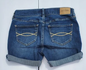 Abercrombie Kids Low Rise Stretch Jean Shorts Girl's Size 16 Great Condition - Picture 1 of 3