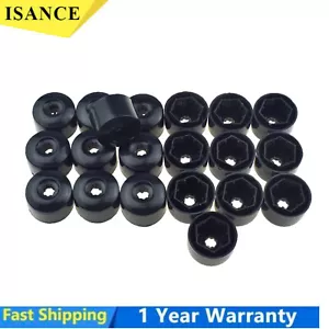20 Pcs Wheel Lug Nut Bolt Cover Caps 1K06011739B9 For VW(Without locking cap) - Picture 1 of 8