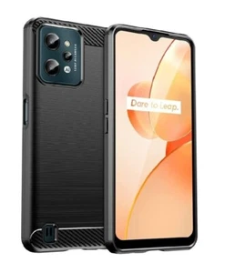 Etui Housse Coque Carbone TPU Silicone Case cover pour Realme C31 - Photo 1 sur 5