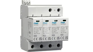 Surge arrester B+C Type T1+T2 MOV 4P TN-S/TT SPA931 /T2UK - Picture 1 of 1