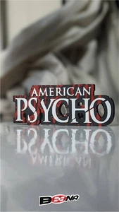 AMERICAN PSYCHO     display with collectibles BALE Beena Studio - Picture 1 of 4