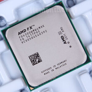 Original AMD FX-4300 CPU 3.8 GHz Quad-Core Socket AM3 Prozessor FD4300WMW4MHK
