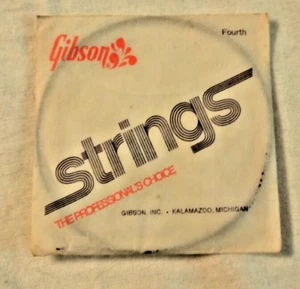 1 New Sealed Gibson Strings fourth Banjo / Mandolin - Picture 1 of 2