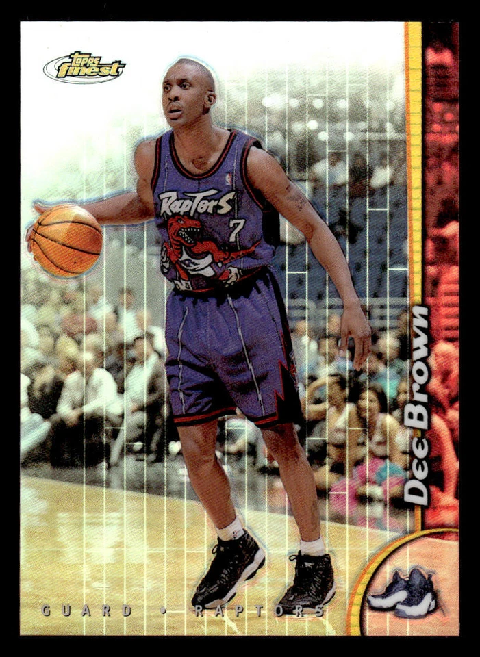 1998 Topps Finest #153 Dee Brown Refractor - Image 1 of 2