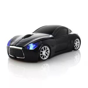 ECOiNVA Wireless Car Mouse Sports Car Mice Laptop PC Computer Mouse for YFND - Picture 1 of 6