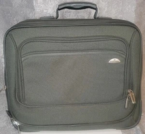 Samsonite Rolling Briefcase Carry On Laptop Bag Overnight Business Travel Case - Picture 1 of 17