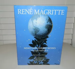 RENE MAGRITTE Newly Discovered Works Hardcover w/ DJ Book Catalogue Raisonne VI - Imagen 1 de 4