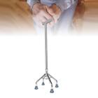 Walking Cane Telescopic Retractable Accessories Stable Adults Old People