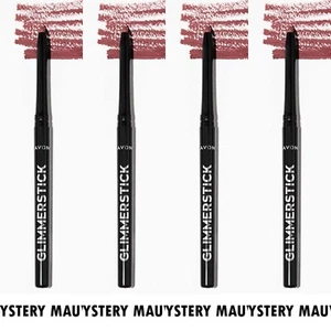 NEW Avon Glimmersticks Retractable Lip Liner  / MYSTERY MAUVE / SET OF 4 - Picture 1 of 12