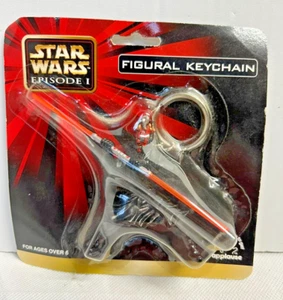 Star Wars Episode 1 Darth Maul Figural Keychain / Keyring - New And Sealed - Picture 1 of 3