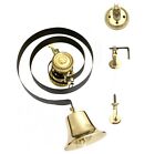 Victorian Butlers Bell Kit with Rope, Brass Bell & Pulleys - NO PULL