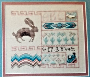 Cherished Needleart OLD TOWN SOUTHWESTERN SAMPLER Kreuzstich + Muster/Perlenpaket - Bild 1 von 6