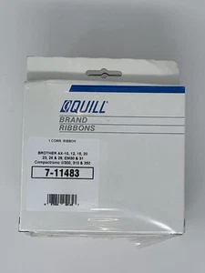 Quill 7-11483 Correctable Typewriter Ribbons 6 Pack Brother AX EM Compactronic - Picture 1 of 3