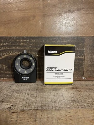 Nikon SL-1 Macro Cool-Light Ring Flash With Box - Image 1 of 3