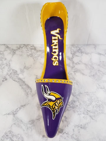 Minnesota Vikings Decorative Team Shoe Wine Bottle Holder Cover