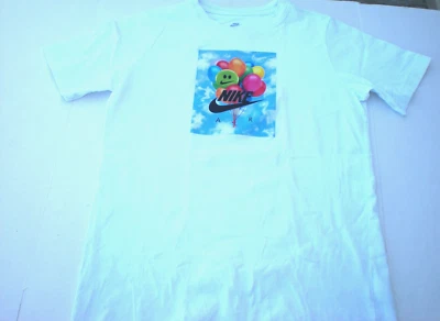 Nike Air Balloons Ropa Deportiva Blanca Camiseta Juniors Niños Talla Extra Grande Foto 1 de 3