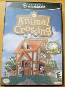 Animal Crossing (Nintendo GameCube, 2002) PROBADO sin tarjeta de memoria ni estuche ilustraciones - Imagen 1 de 5