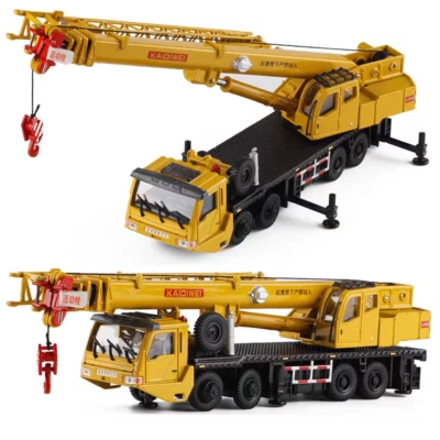 1:55 KDW Machinery Lift Crane Truck Construction Equipment Diecase Model Hot N1Z - Image 1 of 4