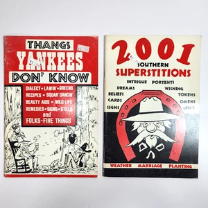 Southern Superstitions Vtg Bil Dwyer Yankees Dont Know Signs Omens Recipes NC - Picture 1 of 19