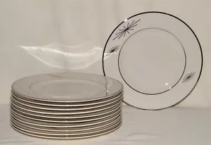 1960 MID CENTURY ATOMIC Syrakus China "POLARIS" Set (11) BROTBUTTERTELLER 6" - Bild 1 von 5