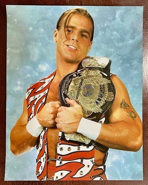 Foto de lucha libre Shawn Michaels 11x14 WWF Superstar WWE HBK Heartbreak Kid Foto 1 de 1