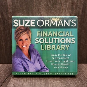 Suze Orman's Financial Solutions Library 9 DVD Set 2014 CC Retirement Loans Debt - Imagen 1 de 2