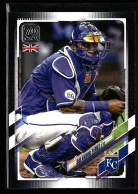 Salvador Perez 2021 Topps UK Edition #219 Black #/125 Kansas City Royals - Image 1 of 2