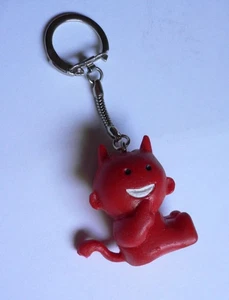 Schlüsselanhänger - rotes Teufelchen - ABBOTT - Bild 1 von 2