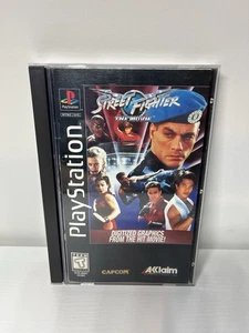 Street Fighter The Movie - Long Box (Sony PlayStation 1 PS1) Complete CIB - Picture 1 of 15