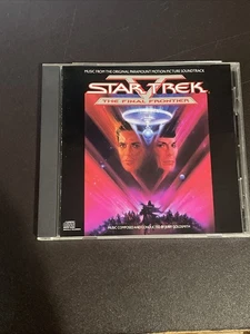 CD MINT!! STAR TREK 5 THE FINAL FRONTIER MOVIE SOUNDTRACK JERRY GOLDSMITH SCORE - Picture 1 of 3
