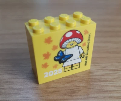 Legoland Deutschland Sammelstein 2025 Waldtag Jahreskartenstein Lego Sonderstein - Bild 1 von 2