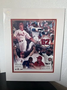 Foto de jonrón Mark McGwire Sammy Soda 62 1998 MLB edición limitada 28416/62000 - Imagen 1 de 5