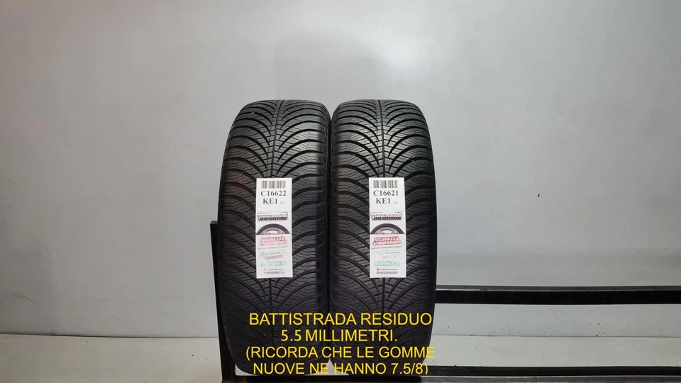 GOMME USATE  4 STAGIONI 215/60R17 96H GOODYEAR VECTOR 4 SEASONS GEN2 M+S  C16622 - Bild 1 von 1