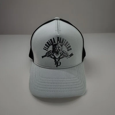 Custom American Needle Shark Florida Panthers Two Tone Hat (Silver & Black) - Image 1 of 4