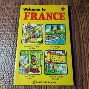 Welcome to France Usborne 1987 Edition Illustrierter Reiseführer - Bild 1 von 8