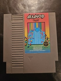 Arkanoid (NES, Nintendo 1987) 5 Screw Authentic Game Cartridge Tested & Working