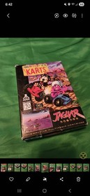 Atari Karts Cartridge for Jaguar 1995 Tested