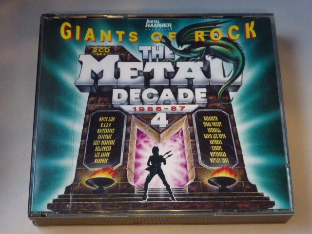 Giants of Rock - The Metal Decade 1986-87 Vol.4  2 Cds Sammlungsauflösung - Bild 1 von 2