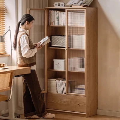 Gregory FAS-Graded Solid Ash Wood Bookcase Display Shelf/Storage Cabinet - image 1 of 4