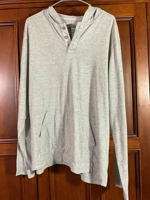 Sudadera con Capucha Urban Pipeline Para Hombre Ligera XXL Grande Gris Claro Usada en Excelente Condición Como Se Ve Front Pock Foto 1 de 4