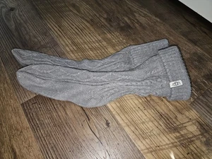 Calcetines Ugg Para Botas de Lluvia Cortas Gris Excelente Estado - Imagen 1 de 3