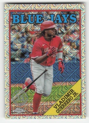 Vladimir Guerrero Jr. 2023 Topps 1988 Topps 35th Anniversary Chrome  #T88C-9 - Image 1 of 2