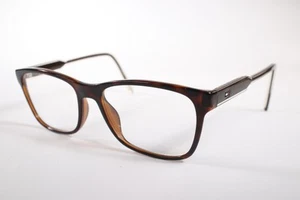 Tommy Hilfiger Eyeglasses TH 89 Unisex Brown Full Rim Plastic Glasses Frames - Picture 1 of 4