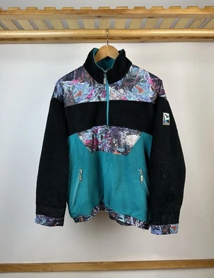 Men’s Salewa Vintage Full Zip Fleece Jacket Polartec Outdoor Size M - Image 1 of 4