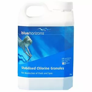 Bluehorizons Pool Chemicals Chlorine Granules PH Minus Chlorine Tablets - Picture 1 of 14