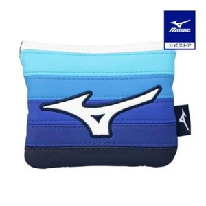 MIZUNO Golf Putter Mallet Type Head Cover Tour Series White Blue 5LGH2516 - Picture 1 of 9